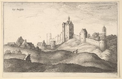 beÿ Brusel Brusel, asi 1643. od Wenceslaus Hollar