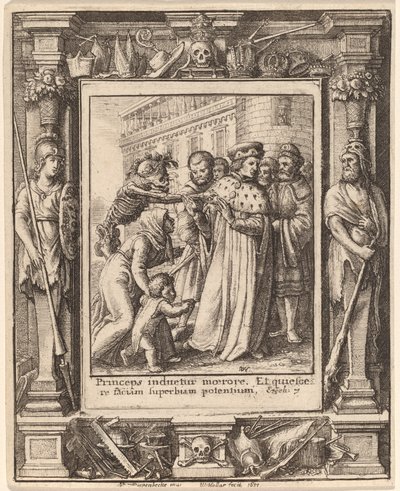 Vévoda od Wenceslaus Hollar after Hans Holbein the Younger after Abraham van Diepenbeeck