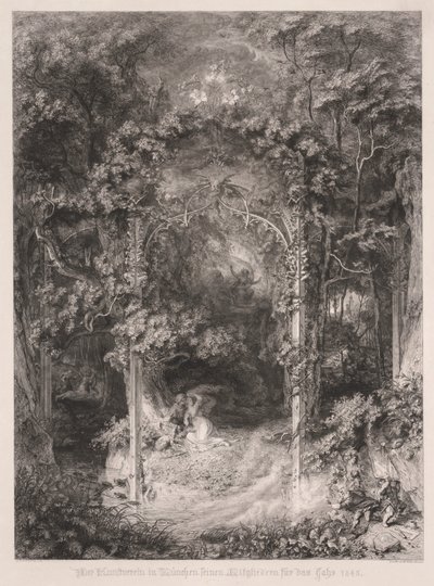 Lesní panna od Wendelin Wick
