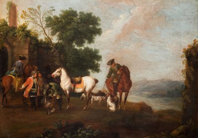 Hon na jelena, 1760. od Wenzel Ignaz Prasch