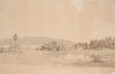 Zátoka Näsijärvi od Werner Holmberg