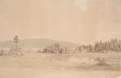 Zátoka Näsijärvi od Werner Holmberg