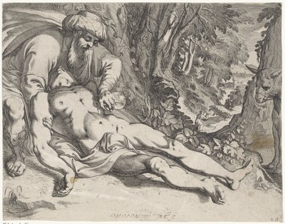 Dobrý Samaritán od Werner van den Valckert