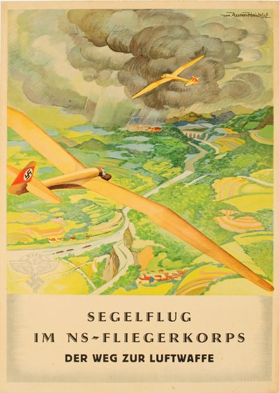 National Socialist Flyers Corps – cesta k Luftwaffe, počátek 40. let. od Werner von Axster Heudtlass