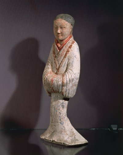 Dáma ve stoje (terakota) od Western Han Dynasty Chinese School