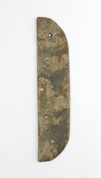 Obřadní nářadí (nefrit) od Western Zhou Dynasty Chinese School