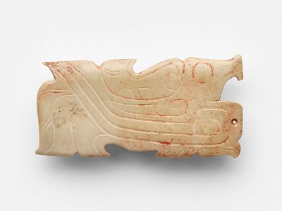 Přívěsek v podobě ptáka, kolem 1050-950 před naším letopočtem od Western Zhou Dynasty Chinese School