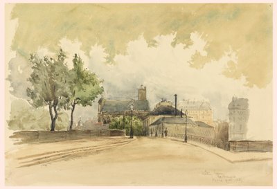 Kresba, The Marque, Paříž, 1887 od Whitney Warren Jr.