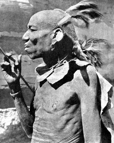 Kmen Turkana, Keňa, Afrika, 1936. od Wide World Photos