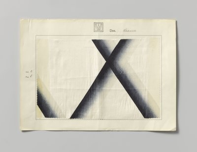 Ocel s potištěnou stranou, design Diana od Wiener Werkstätte