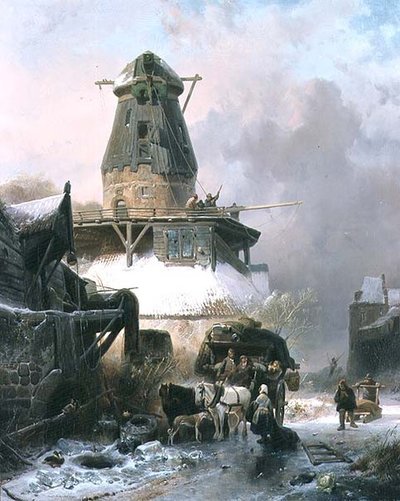 Starý mlýn od Wijnand Joseph Nuyen
