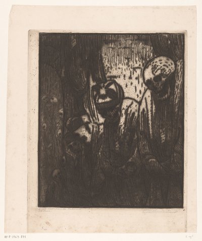 Catacombe, Palermo (původní název na objektu) od Wijnand Otto Jan Nieuwenkamp (signed by artist)