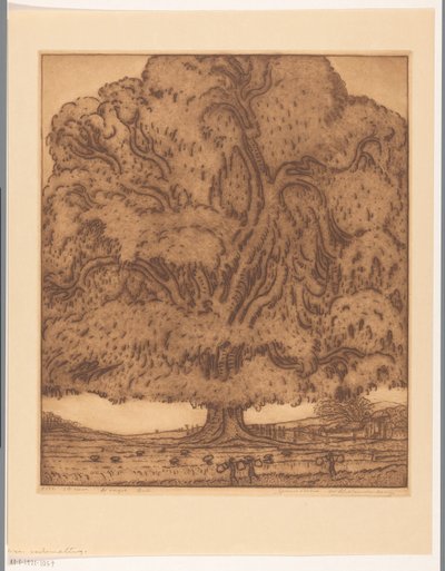 The Harvest, Bali (původní název na objektu) od Wijnand Otto Jan Nieuwenkamp (signed by artist)