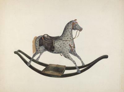 Hobby Horse, c. 1941. od Wilbur M Rice