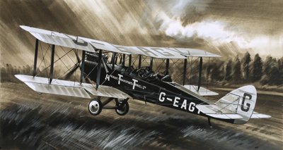 De Havilland DH98 společnosti Aircraft Transport  Travel Ltd. od Wilf (20th century) Hardy