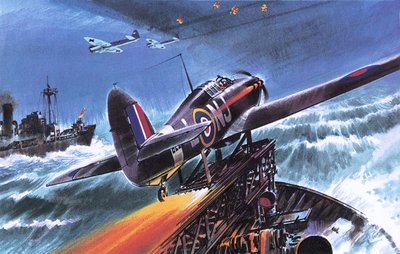 Hawker Hurricane od Wilf (20th century) Hardy