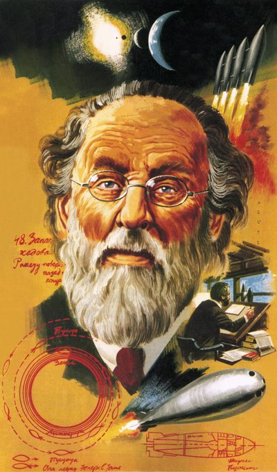 Muži a stroje: The Rocket Man: Konstantin Ciolkovskij od Wilf (20th century) Hardy