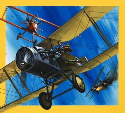 Letadla z minulosti: Bristol F2B Fighter od Wilf (20th century) Hardy