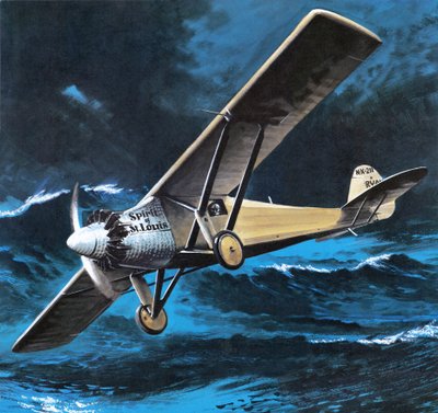 Spirit of St Louis od Wilf (20th century) Hardy