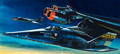 Raketoplán Martin Marietta X-24B od Wilf (20th century) Hardy