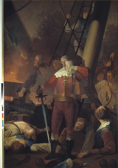 Christian IV o „Trojici“ v bitvě u Koldberger Heide 1644 od Wilhelm Bendz