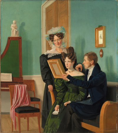 Rodina Raffenbergů od Wilhelm Bendz