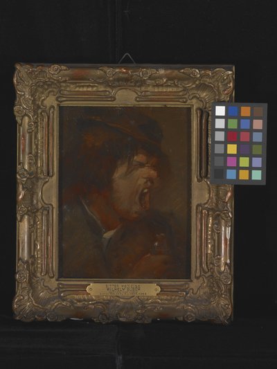 Hořká medicína (olej na kartonu) od Wilhelm Busch
