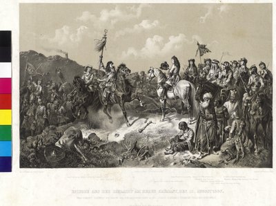 Epizoda z bitvy u hor Harsany 12. srpna 1687 od Wilhelm Camphausen