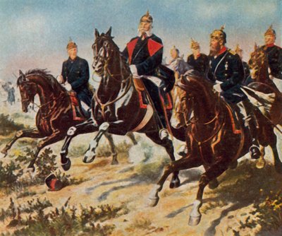 Císař Vilém I. od Wilhelm Camphausen