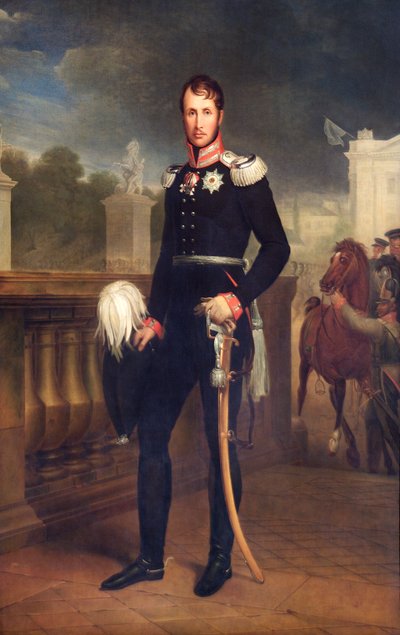 Portrét pruského krále Fridricha Viléma III., 1818 od Wilhelm Friedrich Herbig