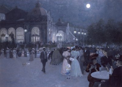 Noční koncert v Městském parku od Wilhelm Gause