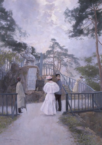 Památník Petra Velikého od Wilhelm Gause