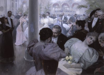 Reunion im Kurhaus (ples v lázeňském domě) od Wilhelm Gause