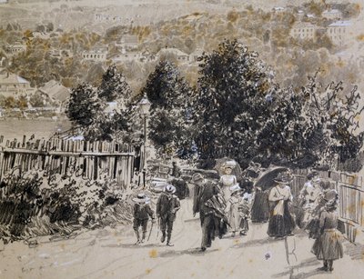 Výlet do přírody u Vídně od Wilhelm Gause