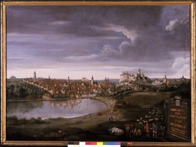 Pohled na Altenburg od Wilhelm I Richter