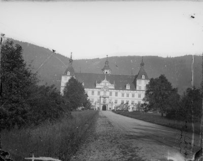 Zámek Eggenberg v Eggenbergu u Štýrského Hradce od Wilhelm J. Burger