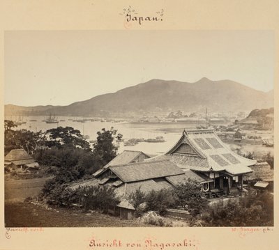 Pohled na Nagasaki od Wilhelm J. Burger