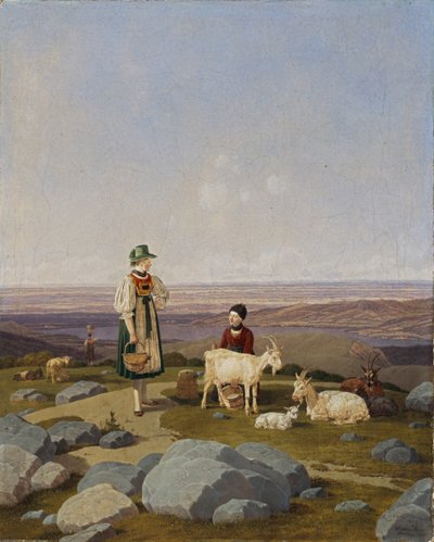 Na Gaisalmu od Wilhelm Kobell Ritter von
