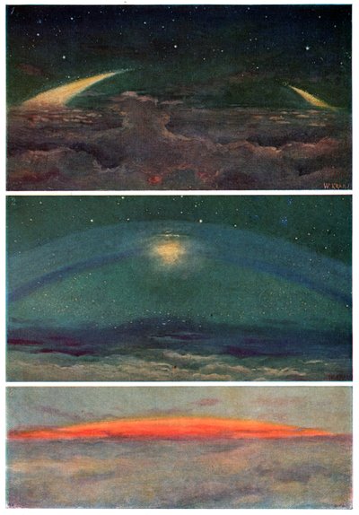 Prstence planety Saturn, kolem roku 1880 (rytina) od Wilhelm Kranz