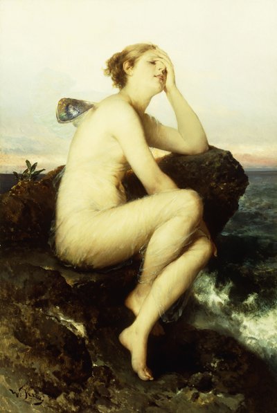 Nymfa u moře, od Wilhelm Kray