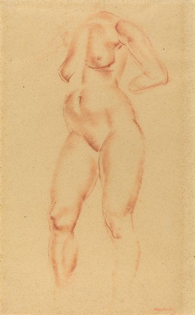 Akt od Wilhelm Lehmbruck