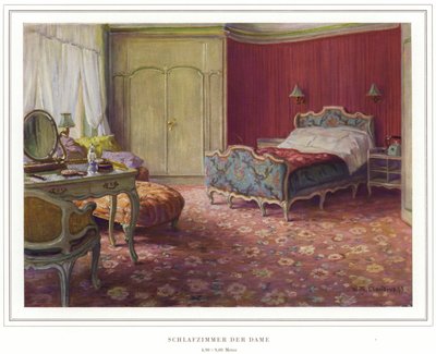 Podnikání výrobců koberců Halbmond-Teppichfabrik Von Koch Und Te Kock (barevné lito) od Wilhelm Ludwig Heinrich Claudius