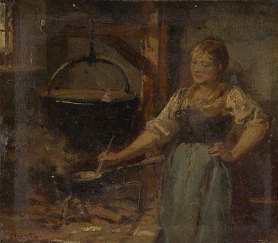 Selský interiér od Wilhelm Marc
