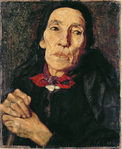 Starý sedlák, 1875 od Wilhelm Maria Hubertus Leibl