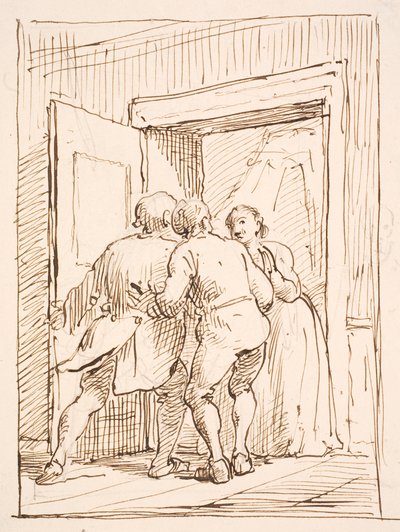 Skandál od Wilhelm Marstrand