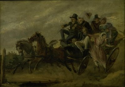 Epizoda z Ludvig Holberg: Cesta k zázračnému jaru od Wilhelm Marstrand