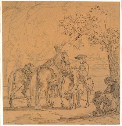 Frederik V. vyhovuje teologově žádosti (C. D. Biehl
