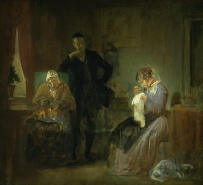 Návštěva nápadníka od Wilhelm Marstrand
