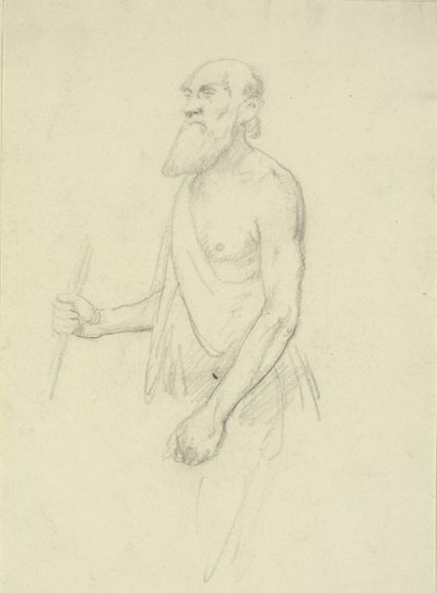 Starý žebrák od Wilhelm Marstrand