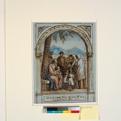 „Nechte malé děti přijít ke mně a nebraňte jim v tom“ od Wilhelm Marstrand